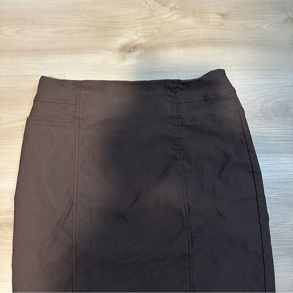 Tribal‎ Brown Pull On Stretch Pencil Skirt Size 6 - Picture 4 of 8